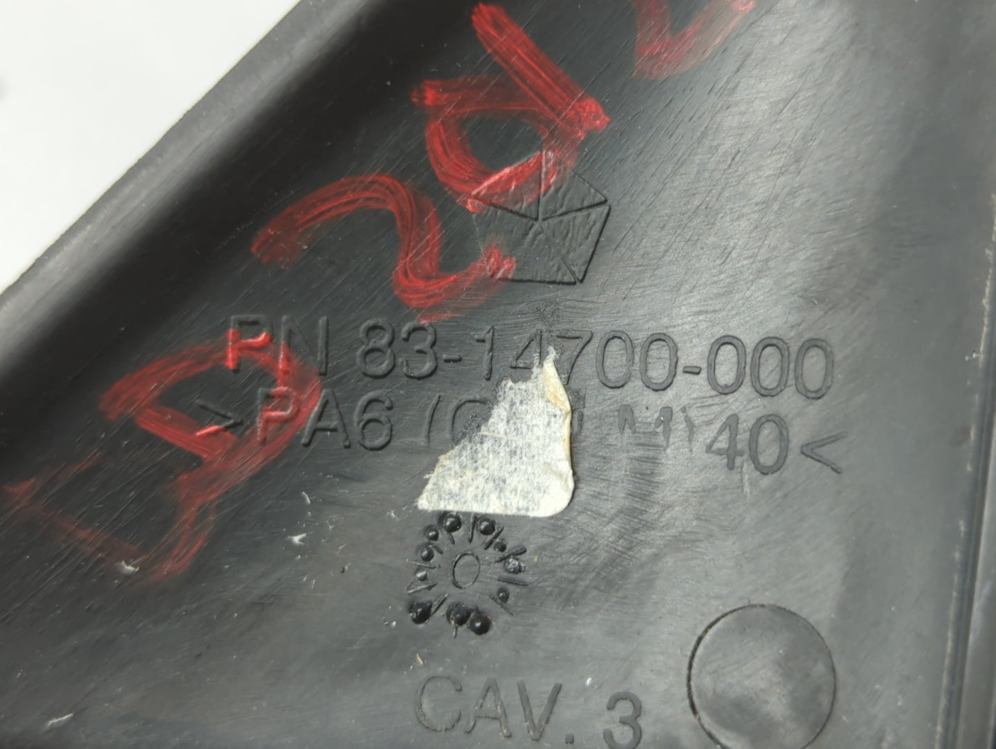 1998-2001 Dodge Ram 1500 Side Mirror Replacement Passenger Right View Door Mirror P/N:PN 83-14700-000 Fits OEM Used Auto Par