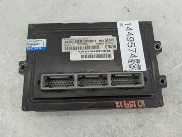 2000 Dodge Ram 2500 PCM Engine Control Computer ECU ECM PCU OEM P/N:56040368AC Fits OEM Used Auto Parts - Oemusedautoparts1.