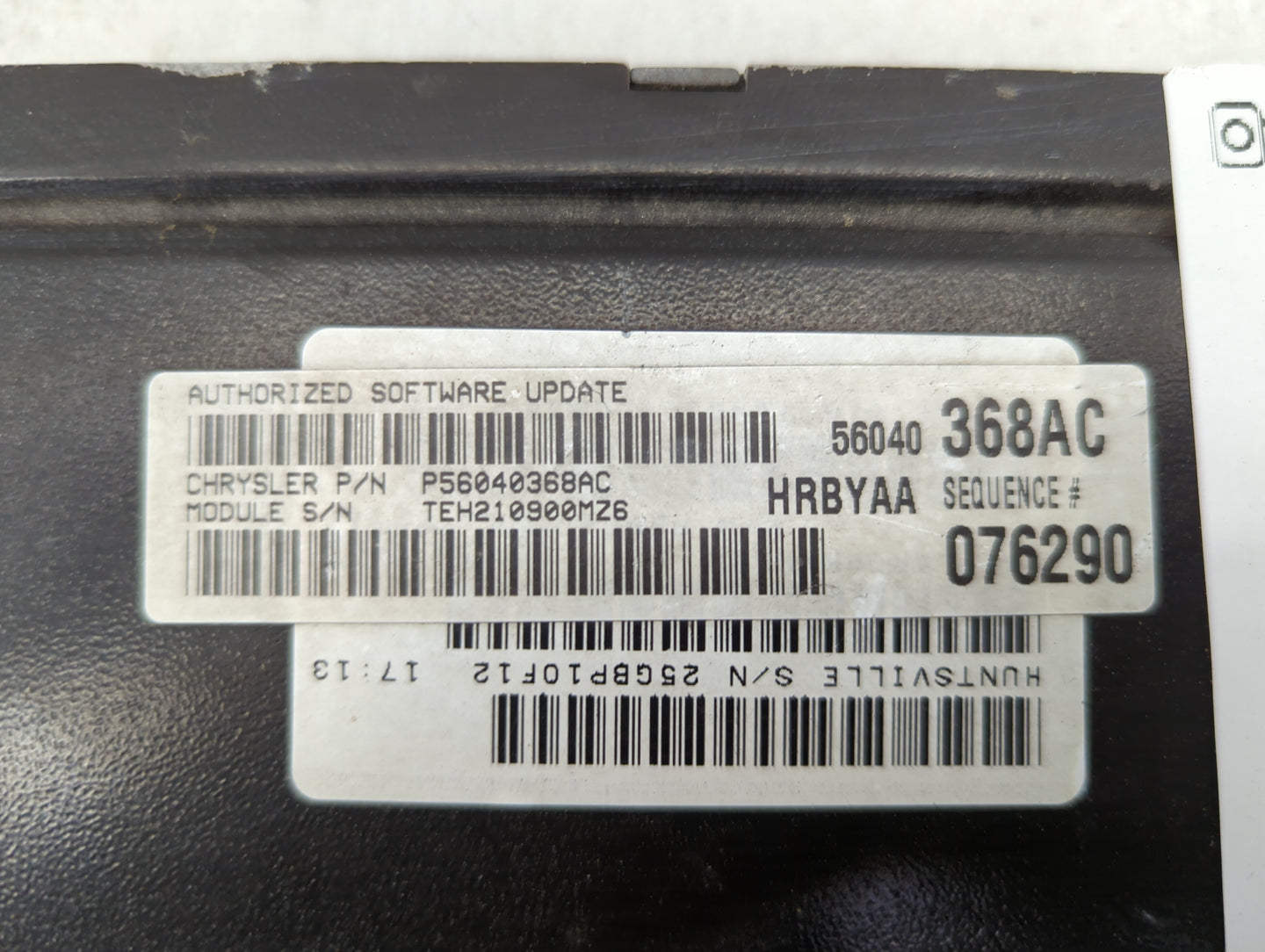 2000 Dodge Ram 2500 PCM Engine Control Computer ECU ECM PCU OEM P/N:56040368AC Fits OEM Used Auto Parts - Oemusedautoparts1.