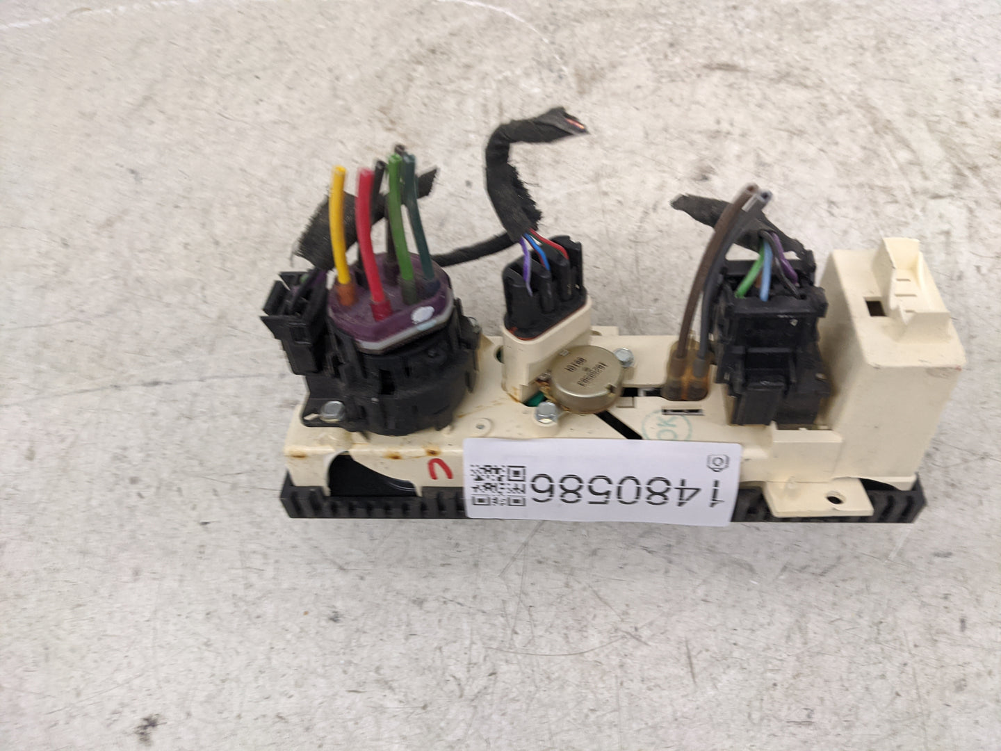 2000 Dodge Ram 2500 Van Climate Control Module Temperature AC/Heater Replacement Fits OEM Used Auto Parts - Oemusedautoparts