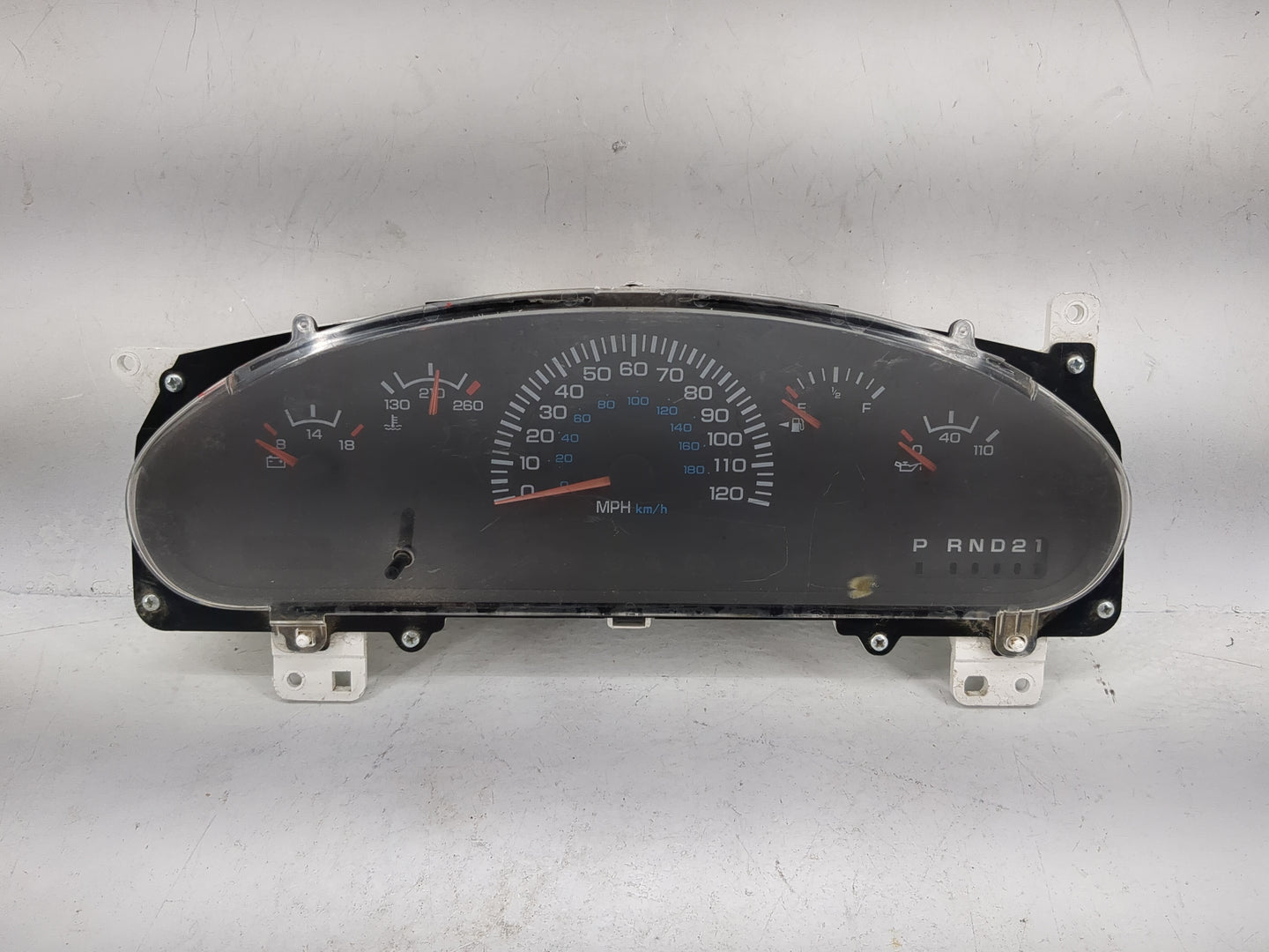 2000 Dodge Ram 2500 Van Instrument Cluster Speedometer Gauges P/N:P56021000AI TN257410-5291 Miles: Fits OEM Used Auto Parts 