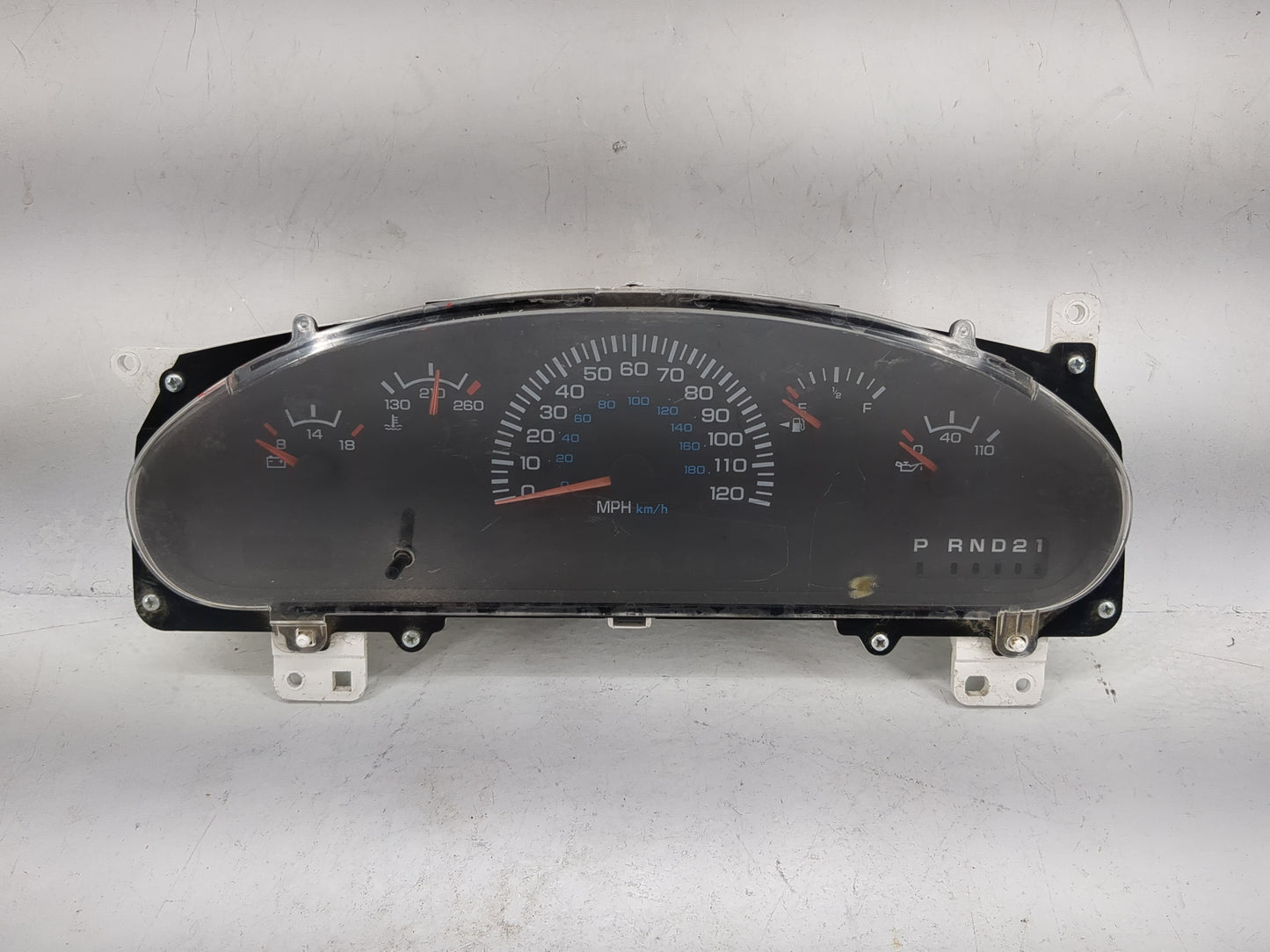2000 Dodge Ram 2500 Van Instrument Cluster Speedometer Gauges P/N:P56021000AI TN257410-5291 Miles: Fits OEM Used Auto Parts 
