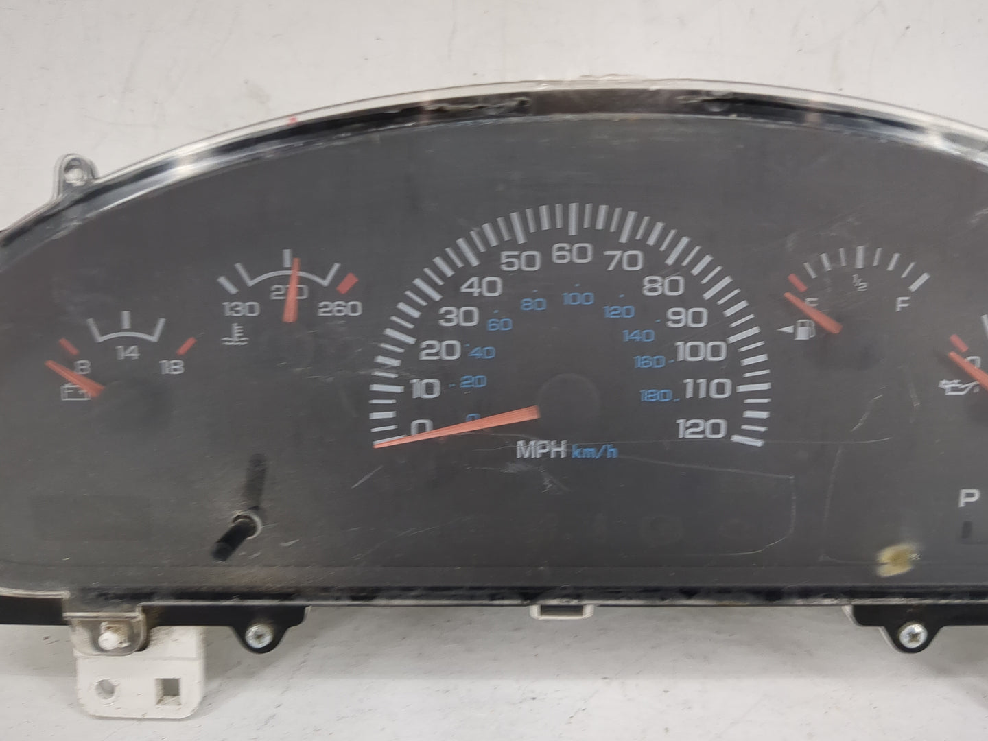 2000 Dodge Ram 2500 Van Instrument Cluster Speedometer Gauges P/N:P56021000AI TN257410-5291 Miles: Fits OEM Used Auto Parts 