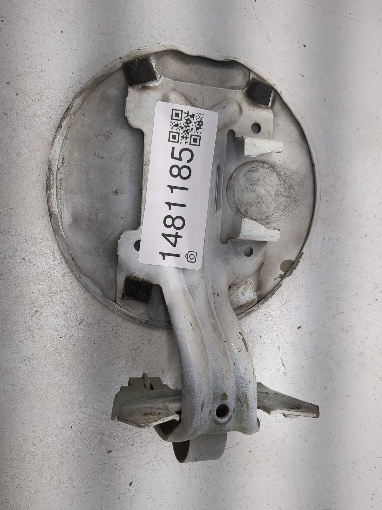 2000 Dodge Ram 2500 Van Fuel Tank Door Lid Gas Tank White - Oemusedautoparts1.com