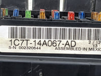 2000 Ford Excursion Fusebox Fuse Box Panel Relay Module P/N:1C7T-14A067-AD Fits OEM Used Auto Parts - Oemusedautoparts1.com