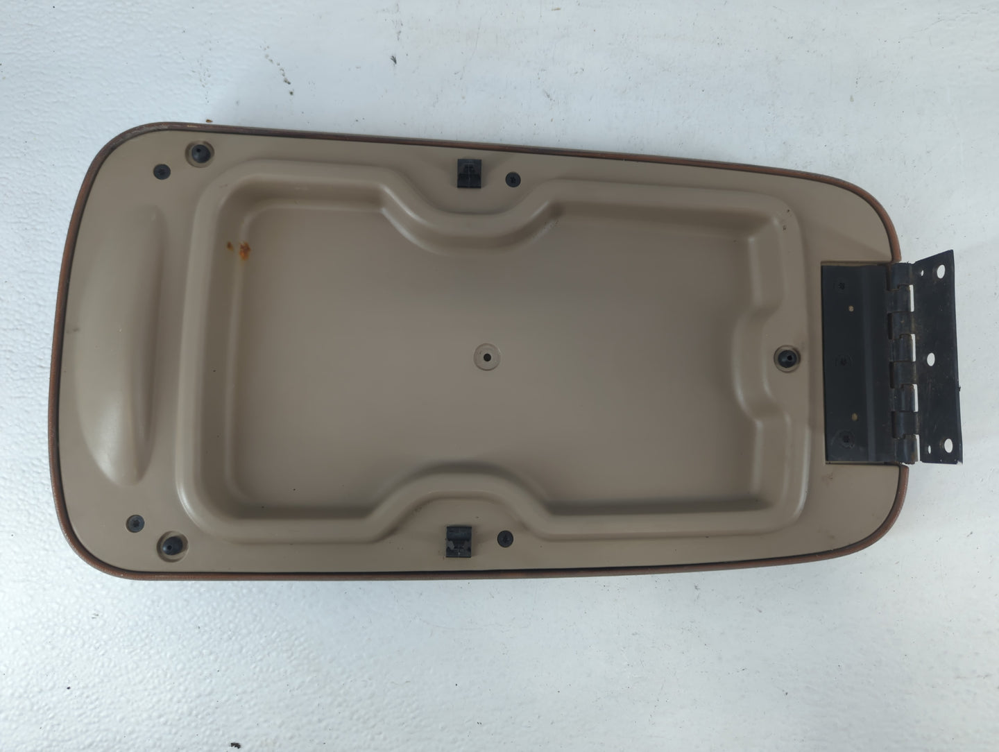 2000-2001 Ford Excursion Center Console Armrest Cover Lid Fits Fits 2000 2001 OEM Used Auto Parts - Oemusedautoparts1.com
