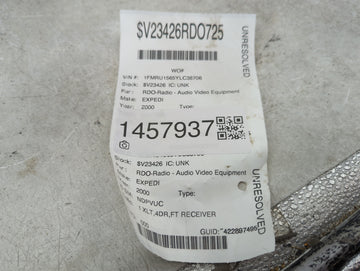 2000 Ford Expedition Radio AM FM Cd Player Receiver Replacement P/N:YL1F-18C870-GA 28116-2000-01, F80F-19A028- Fits OEM Used