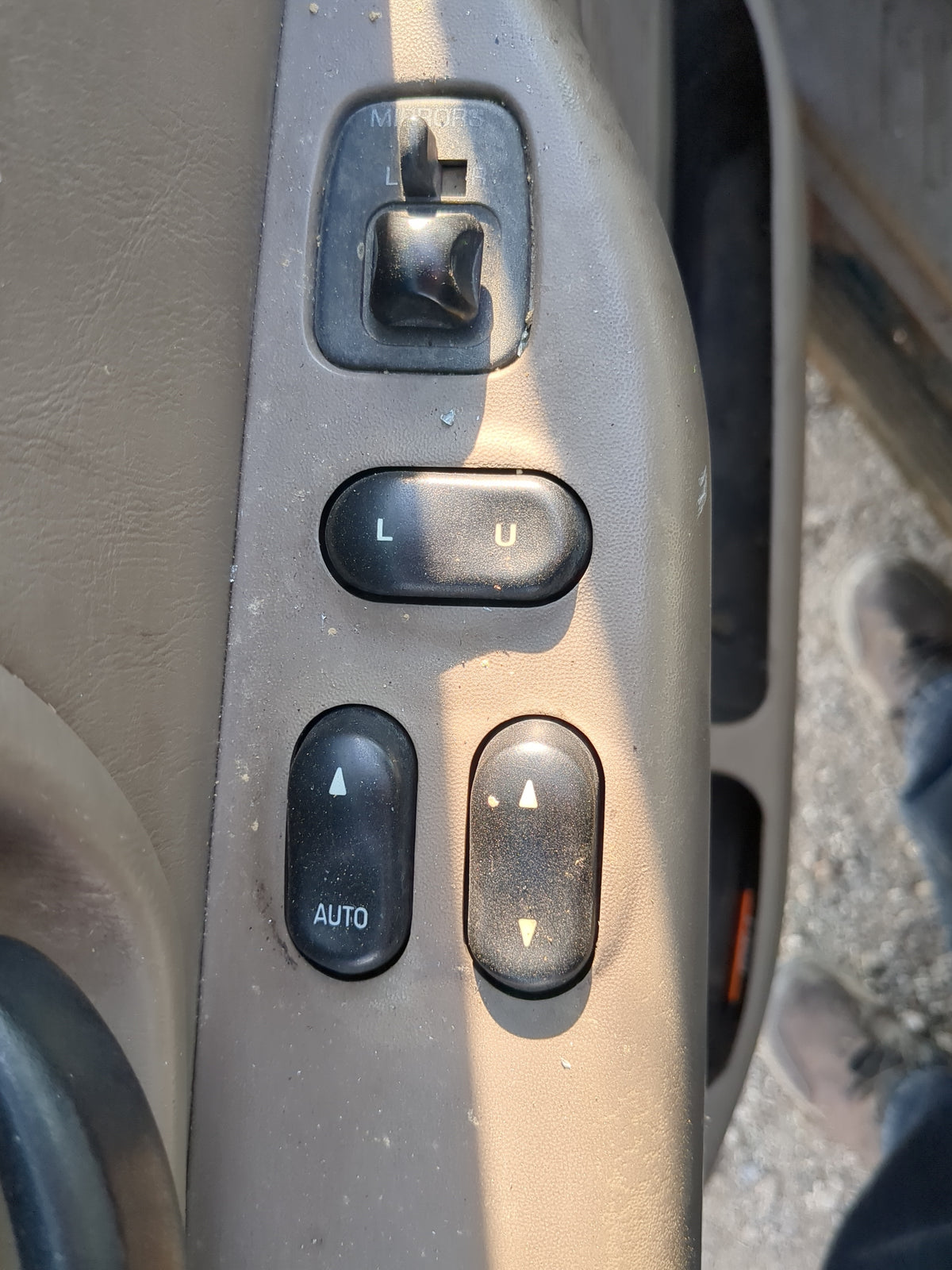 2000-2002 Ford F-150 Master Power Window Switch Replacement Driver Side Left Fits Fits 2000 2001 2002 OEM Used Auto Parts - 