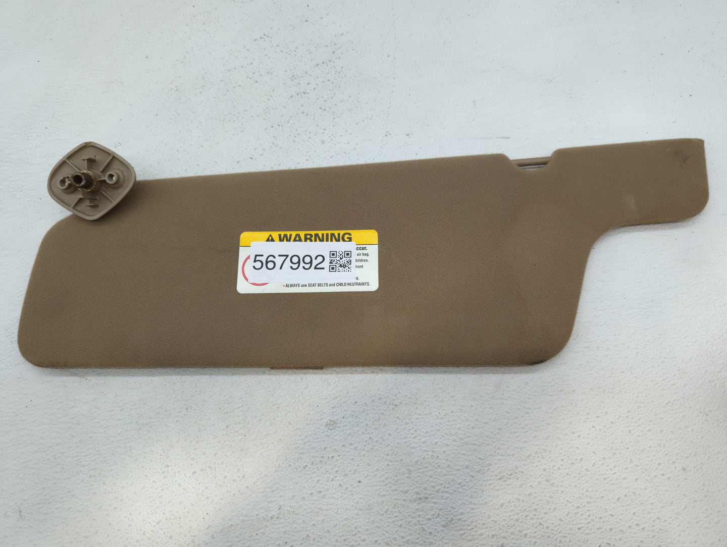 2000-2002 Ford F-150 Sun Visor Shade Replacement Driver Left Mirror Fits Fits 2000 2001 2002 OEM Used Auto Parts - Oemusedau