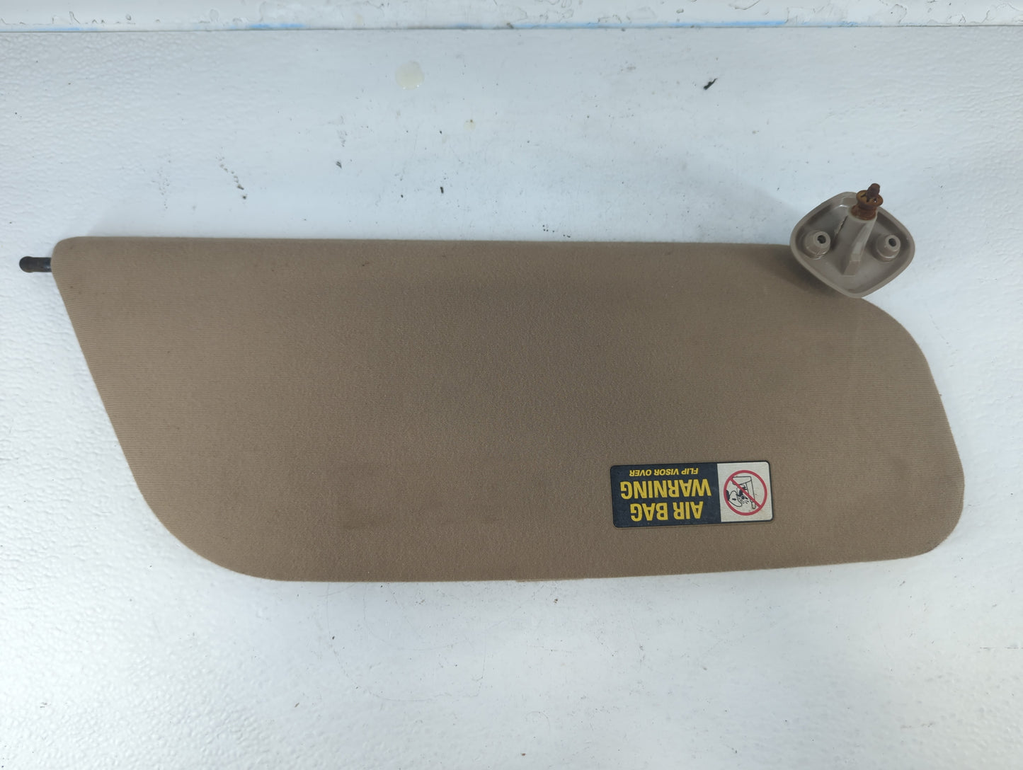 2000-2001 Ford F-350 Super Duty Sun Visor Shade Replacement Driver Left Mirror Fits Fits 2000 2001 OEM Used Auto Parts - Oem