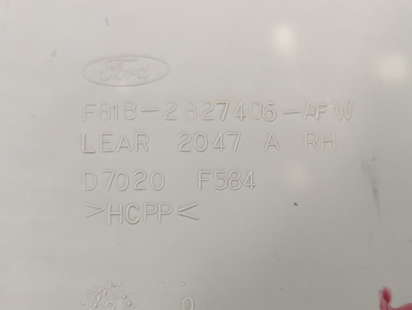 2000 Ford F-350 Super Duty Rear Right Passenger Interior Door Panel Trim - Oemusedautoparts1.com