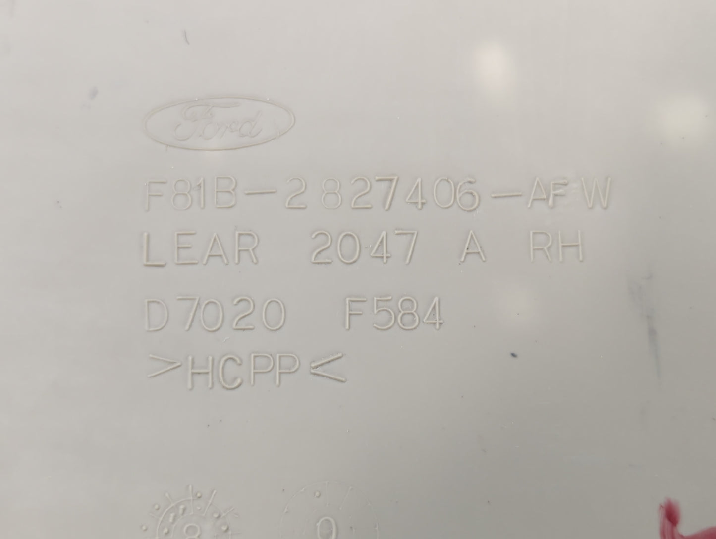 2000 Ford F-350 Super Duty Rear Right Passenger Interior Door Panel Trim - Oemusedautoparts1.com