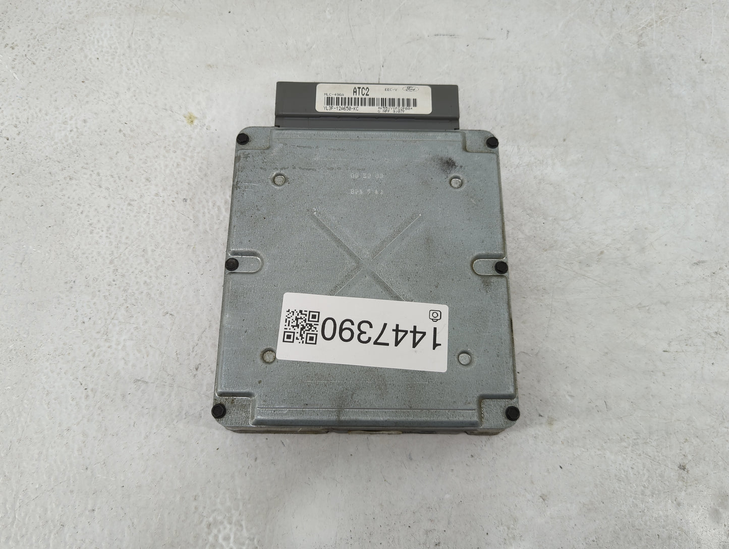 2000 Ford F150 PCM Engine Control Computer ECU ECM PCU OEM P/N:YL3F-12A650-KC MLC-496A Fits OEM Used Auto Parts - Oemusedaut