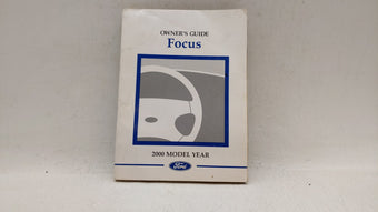 compare product 2000 Ford Focus Owners Manual Book Guide OEM Used Auto Parts