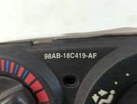 2000-2007 Ford Focus Climate Control Module Temperature AC/Heater Replacement P/N:98AB-18C419-AF Fits OEM Used Auto Parts - 