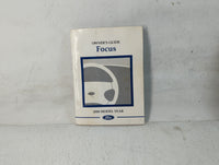 2000 Ford Focus Owners Manual Book Guide P/N:YS4J-19A321-BC OEM Used Auto Parts - Oemusedautoparts1.com