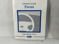 2000 Ford Focus Owners Manual Book Guide P/N:YS4J-19A321-BC OEM Used Auto Parts - Oemusedautoparts1.com