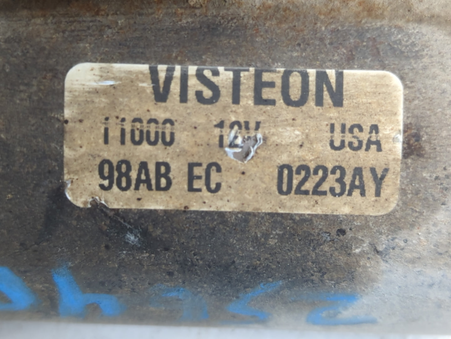 2000-2004 Ford Focus Car Starter Motor Solenoid OEM P/N:98AB 11000 EC Fits Fits 2000 2001 2002 2003 2004 OEM Used Auto Parts