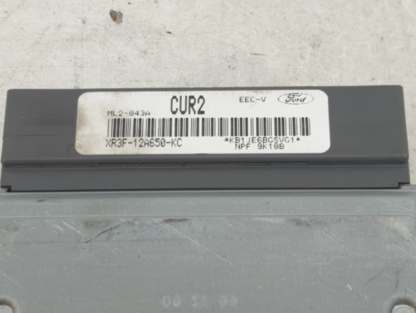 2000 Ford Mustang Radio AM FM Cd Player Receiver Replacement P/N:XR3F-12A650-KC Fits OEM Used Auto Parts - Oemusedautoparts1