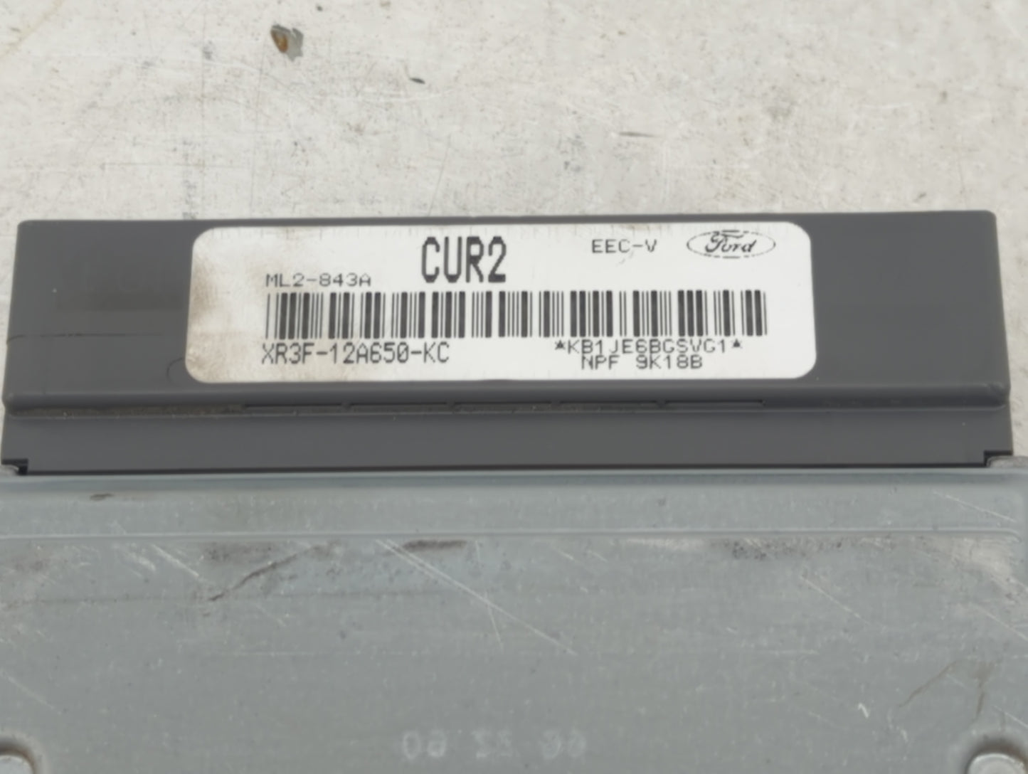 2000 Ford Mustang Radio AM FM Cd Player Receiver Replacement P/N:XR3F-12A650-KC Fits OEM Used Auto Parts - Oemusedautoparts1