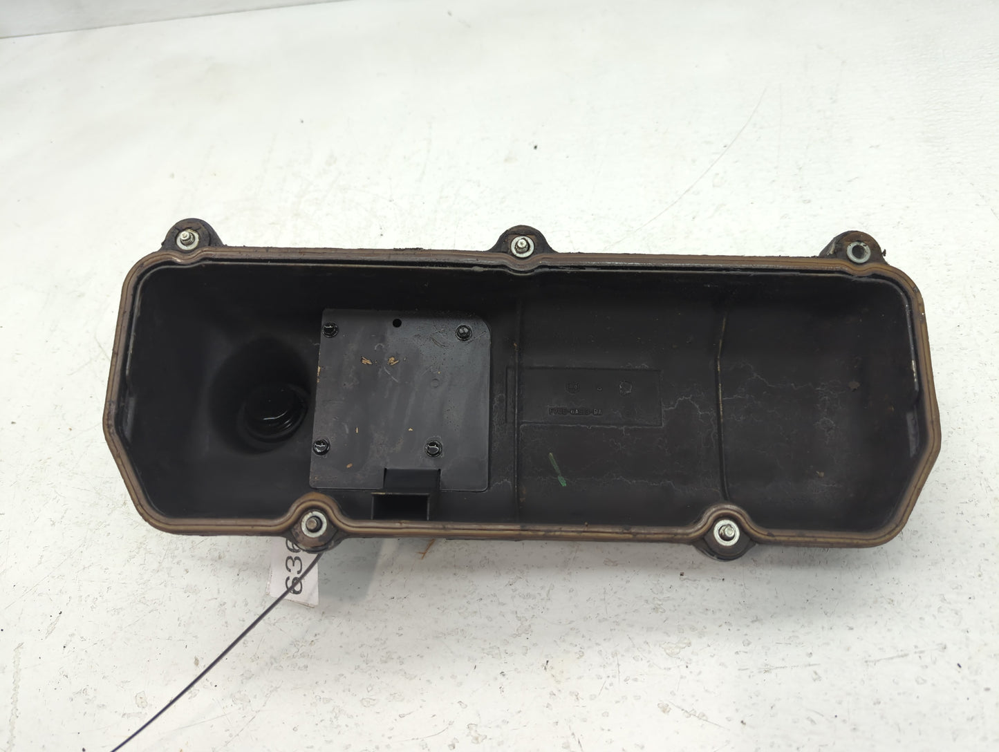 1998-2000 Ford Mustang Engine Oil Pan P/N:F7UE-6A513-DA Fits Fits 1998 1999 2000 OEM Used Auto Parts - Oemusedautoparts1.com