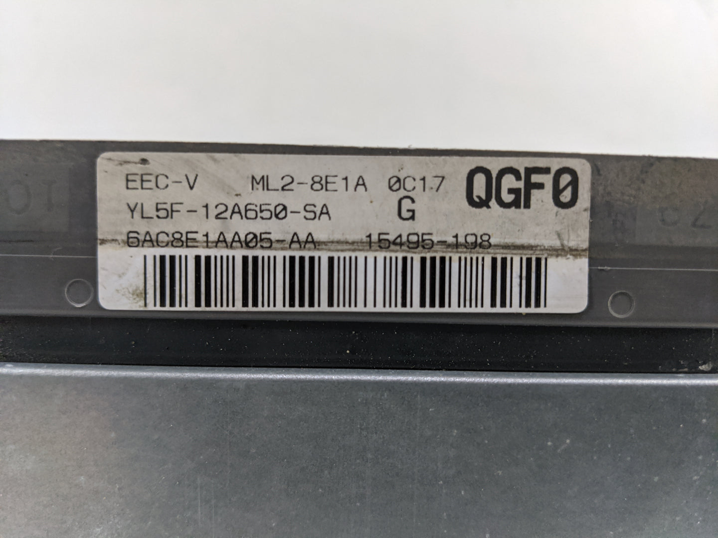 2000 Ford Ranger PCM Engine Control Computer ECU ECM PCU OEM P/N:YL5F-12A650-SA 6AC8E1AA05-AA Fits OEM Used Auto Parts - Oem