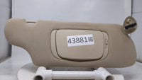 2000 Ford Taurus Sun Visor Shade Replacement Passenger Right Mirror Fits OEM Used Auto Parts - Oemusedautoparts1.com