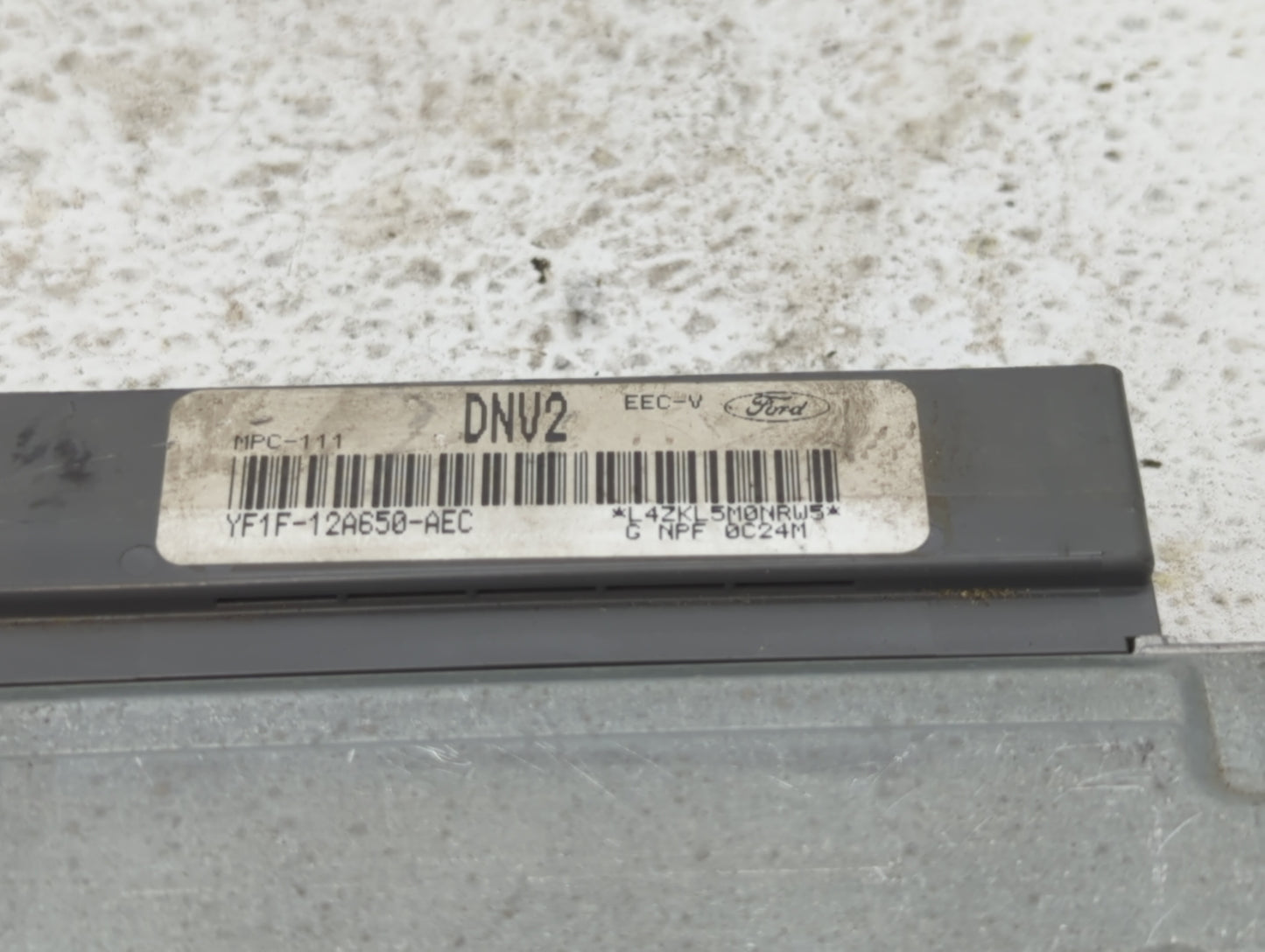 2000 Ford Taurus PCM Engine Control Computer ECU ECM PCU OEM P/N:YF1F-12A650-AEC Fits OEM Used Auto Parts - Oemusedautoparts