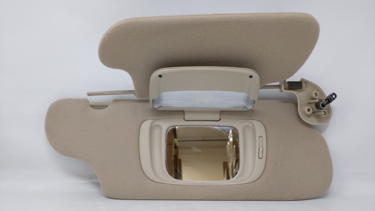 2000 Ford Taurus Passenger Right Sun Visor Sunvisor Tan - Oemusedautoparts1.com