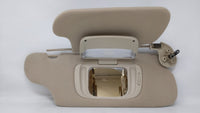 2000 Ford Taurus Passenger Right Sun Visor Sunvisor Tan - Oemusedautoparts1.com
