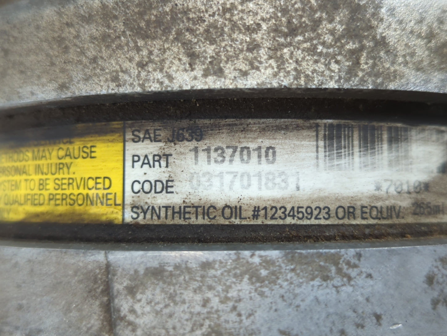 Gmc Chevrolet Air Conditioning A/c Ac Compressor Oem - Oemusedautoparts1.com