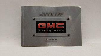 compare product 2000 Gmc Jimmy Owners Manual Book Guide OEM Used Auto Parts