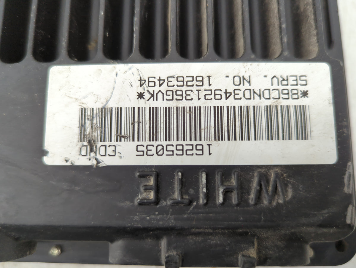 2000 Gmc Sier15 PCM Engine Control Computer ECU ECM PCU OEM P/N:16265035 Fits 1998 1999 2001 2002 OEM Used Auto Parts - Oemu