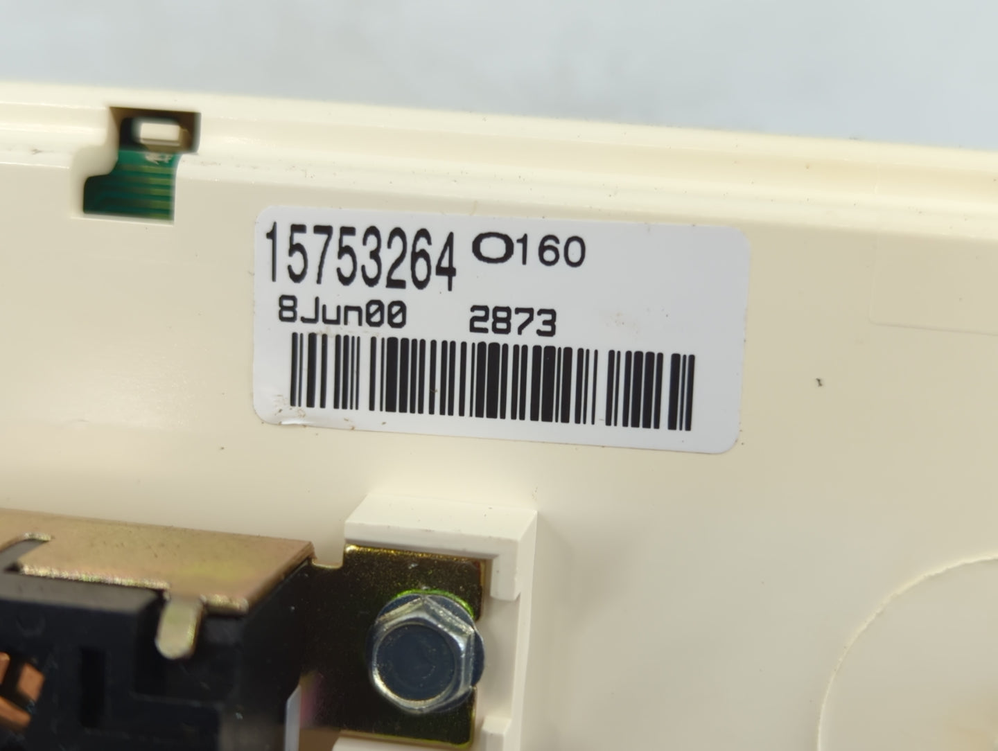 1999-2002 Gmc Sierra 1500 Climate Control Module Temperature AC/Heater Replacement P/N:15753264 Fits Fits 1999 2000 2001 200