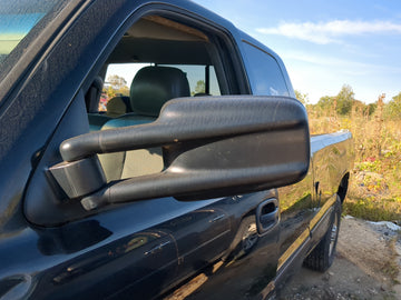 1999-2007 Gmc Sierra 2500 Driver Side View Mirror - Left Door Mirror OEM Used - Oemusedautoparts1.com