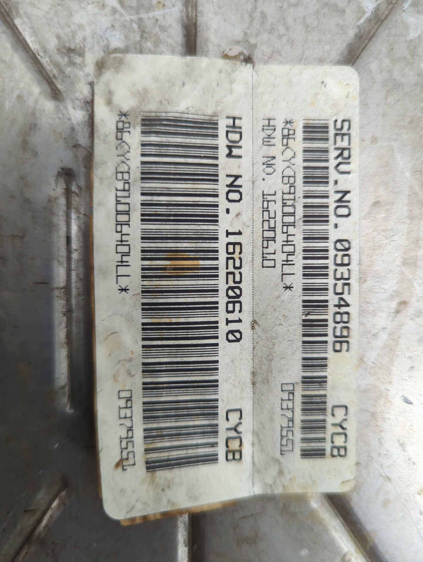 2000 Gmc Yukon PCM Engine Control Computer ECU ECM PCU OEM P/N:16220610 09354896 Fits Fits 1999 2001 2002 OEM Used Auto Part