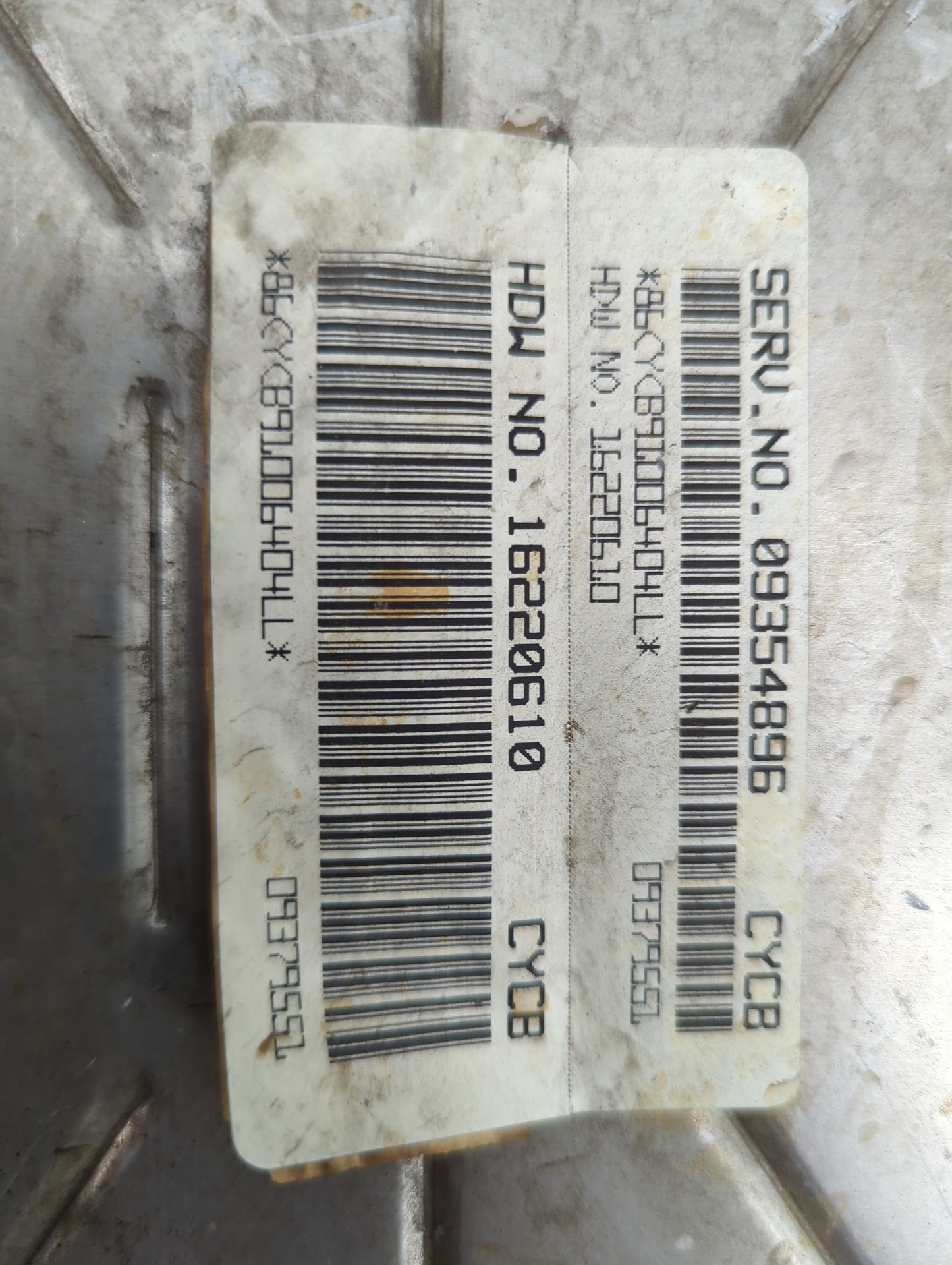 2000 Gmc Yukon PCM Engine Control Computer ECU ECM PCU OEM P/N:16220610 09354896 Fits Fits 1999 2001 2002 OEM Used Auto Part