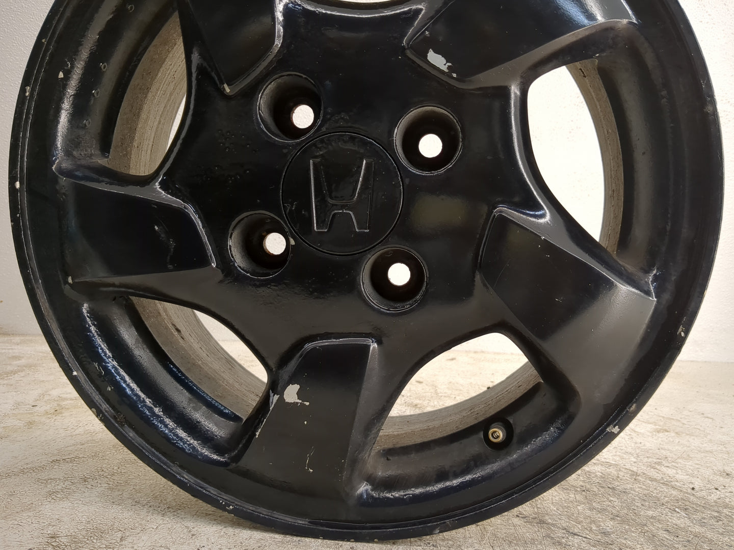 1998-2000 Honda Accord Oem Wheel Rim Black - Oemusedautoparts1.com