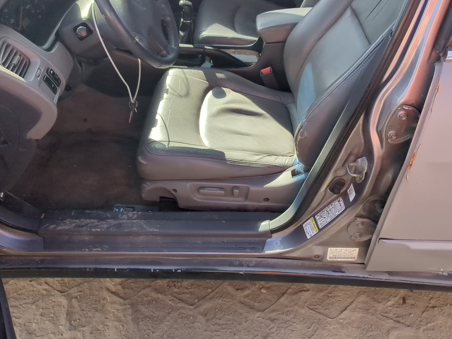 2000-2002 Honda Accord Driver Front Seat Oem 1191816 - Oemusedautoparts1.com