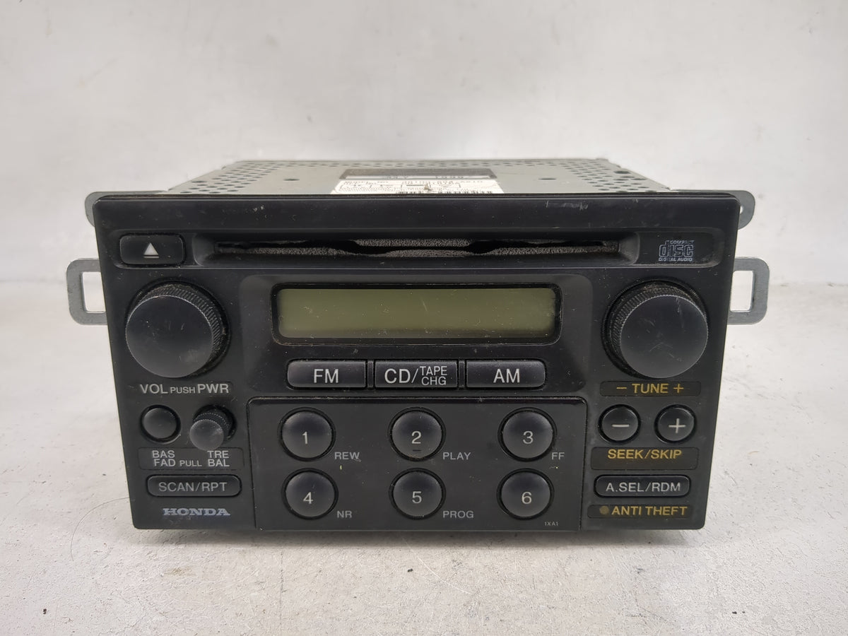 1998-2000 Honda Accord Radio AM FM Cd Player Receiver Replacement P/N:39100-S84-A210 Fits Fits 1998 1999 2000 2001 2002 2003