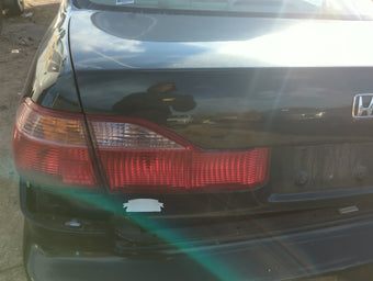 compare product 1998 Honda Accord Driver Left Side Tail Light Taillight Deck Lid Mounted