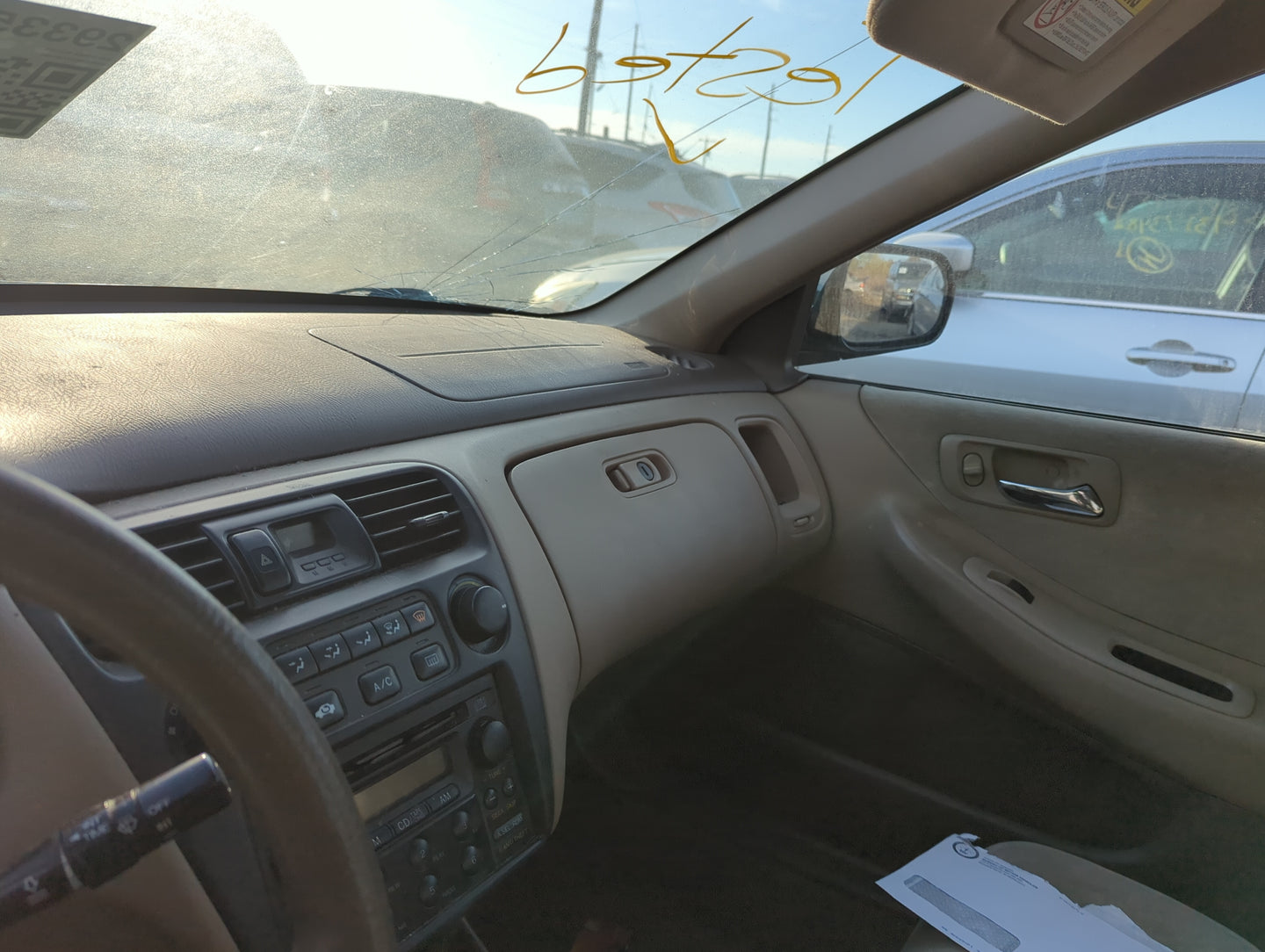 2000-2002 Honda Accord Air Bag Passenger Right Dashboard OEM Fits Fits 2000 2001 2002 OEM Used Auto Parts - Oemusedautoparts