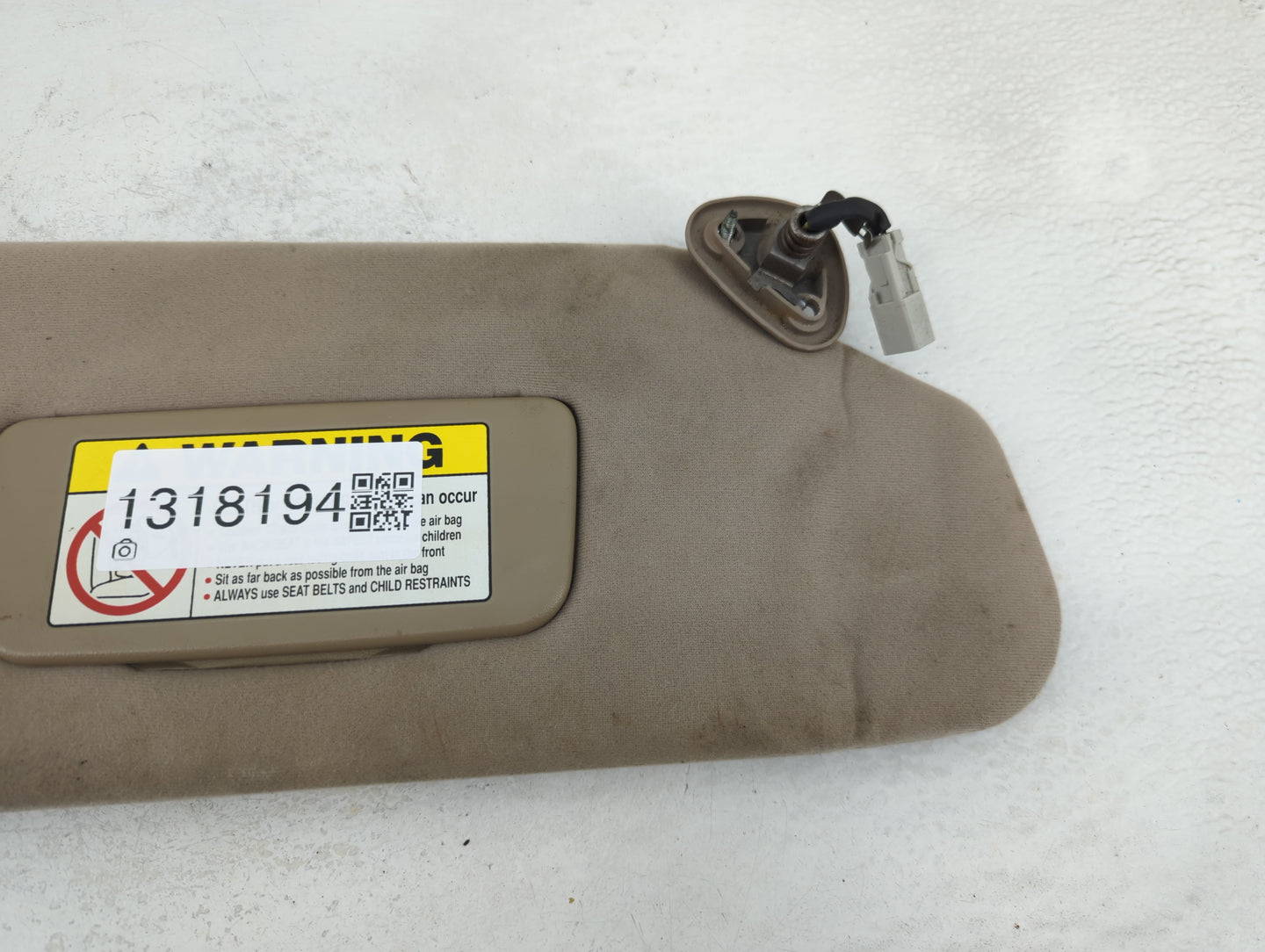 1998-2002 Honda Accord Sun Visor Shade Replacement Passenger Right Mirror Fits Fits 1998 1999 2000 2001 2002 OEM Used Auto P