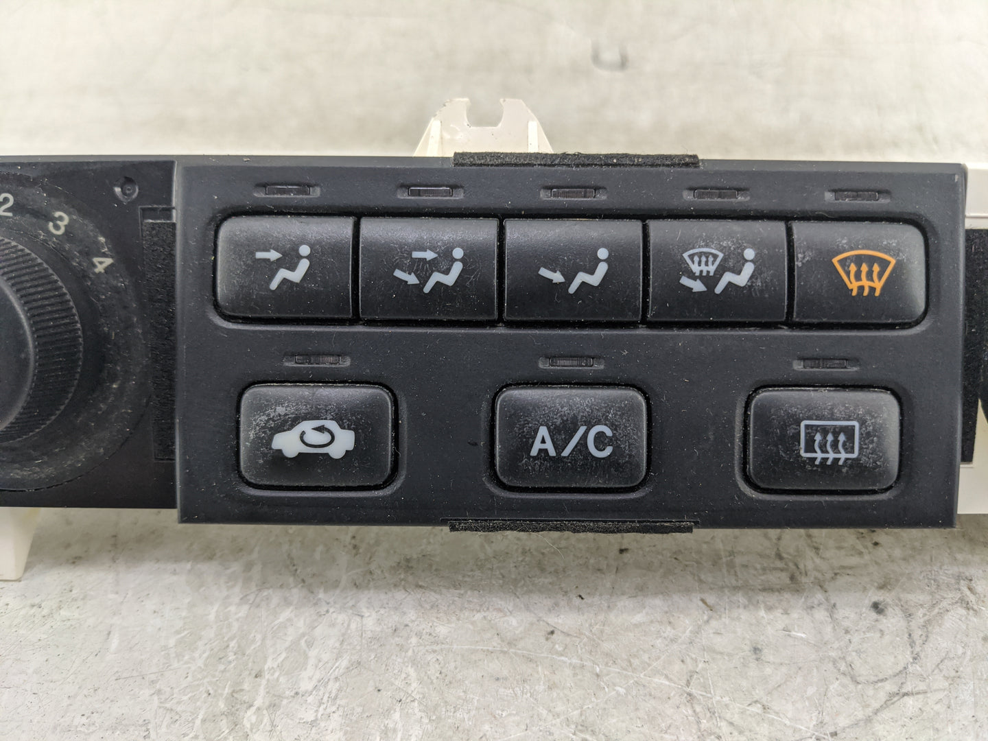 2000 Honda Accord Climate Control Module Temperature AC/Heater Replacement Fits OEM Used Auto Parts - Oemusedautoparts1.com