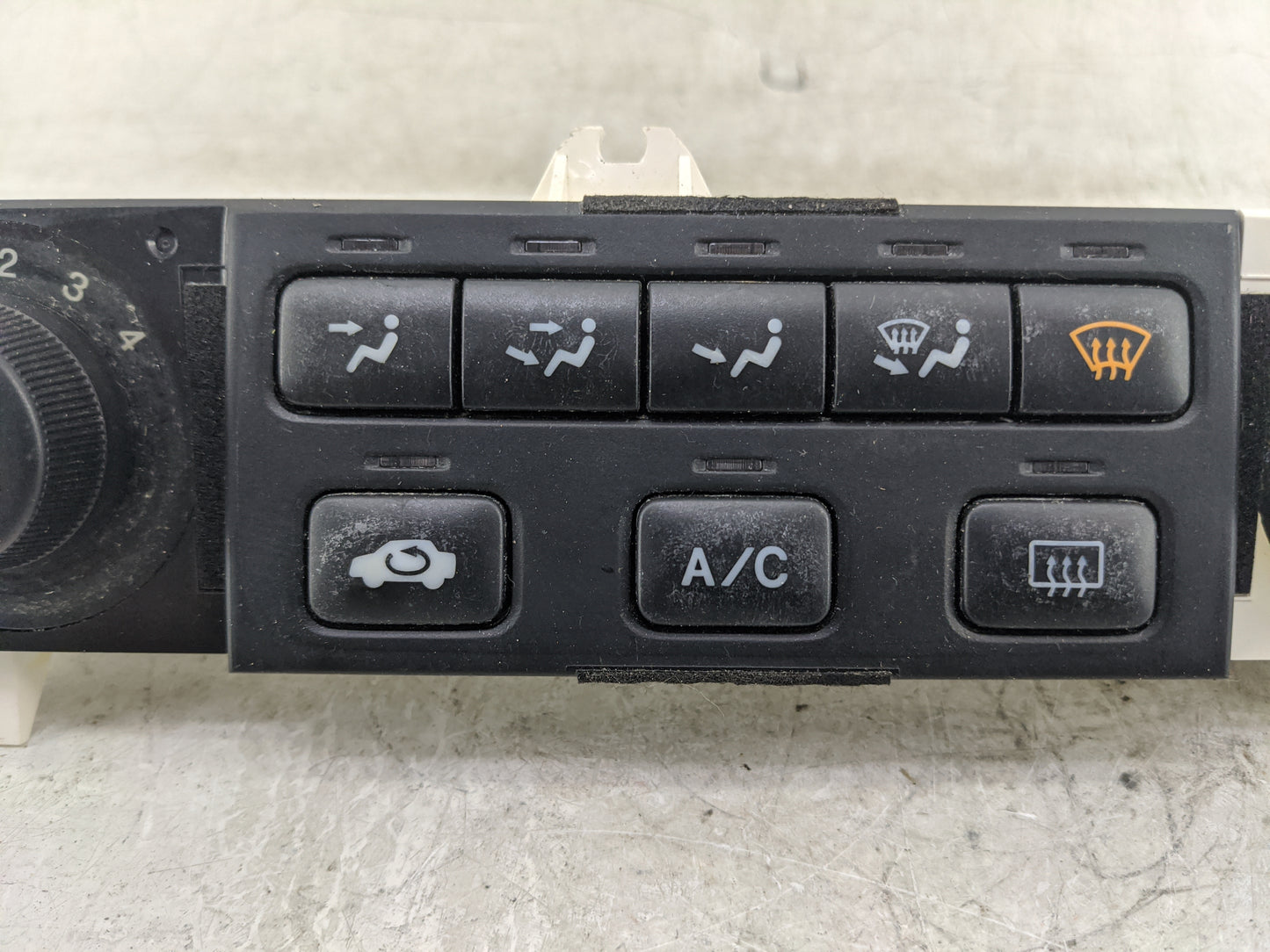 2000 Honda Accord Climate Control Module Temperature AC/Heater Replacement Fits OEM Used Auto Parts - Oemusedautoparts1.com