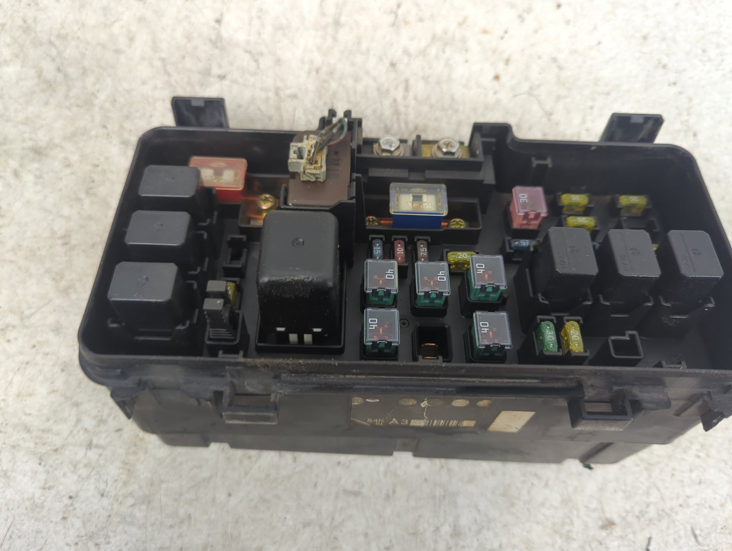 2000 Honda Accord Fusebox Fuse Box Panel Relay Module P/N:SB4-A3 Fits OEM Used Auto Parts - Oemusedautoparts1.com