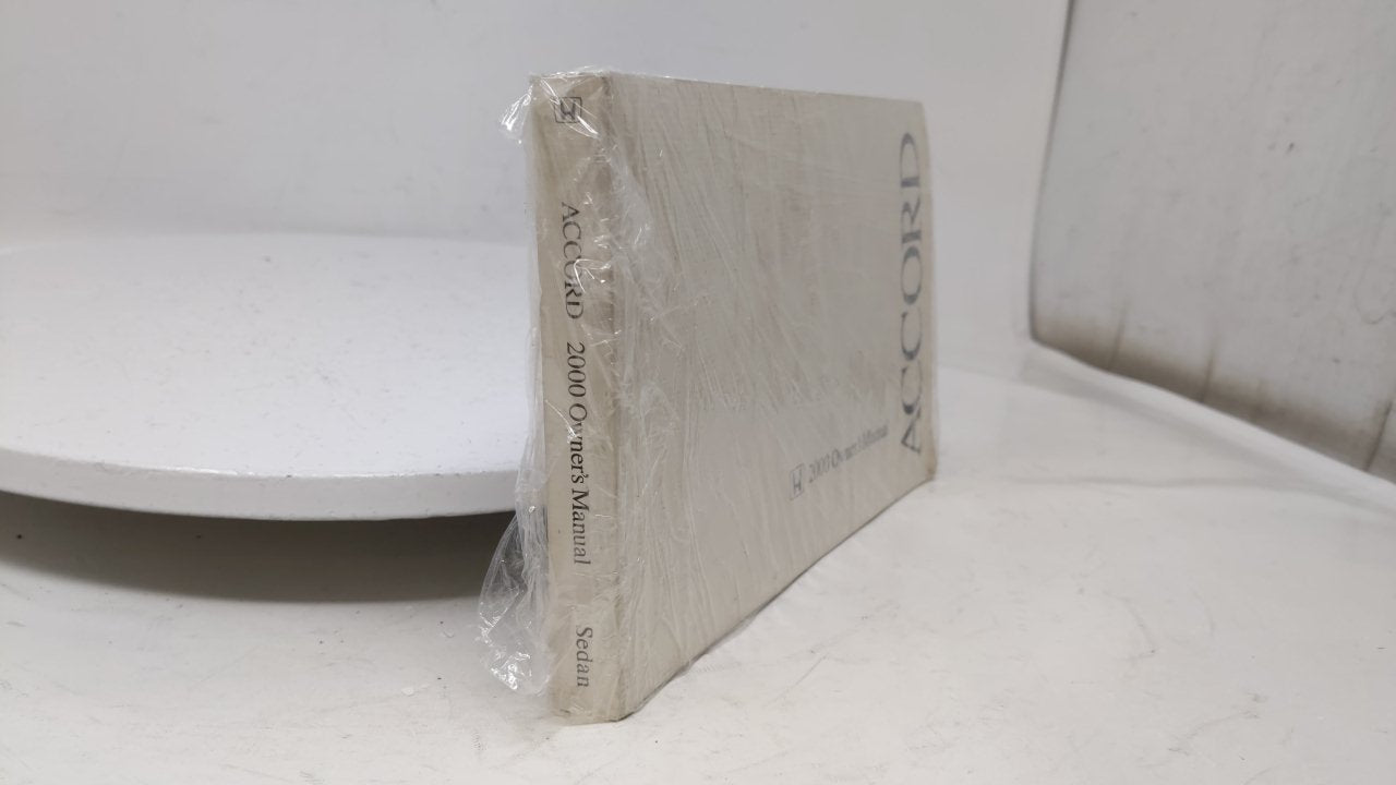 2000 Honda Accord Owners Manual Book Guide OEM Used Auto Parts - Oemusedautoparts1.com