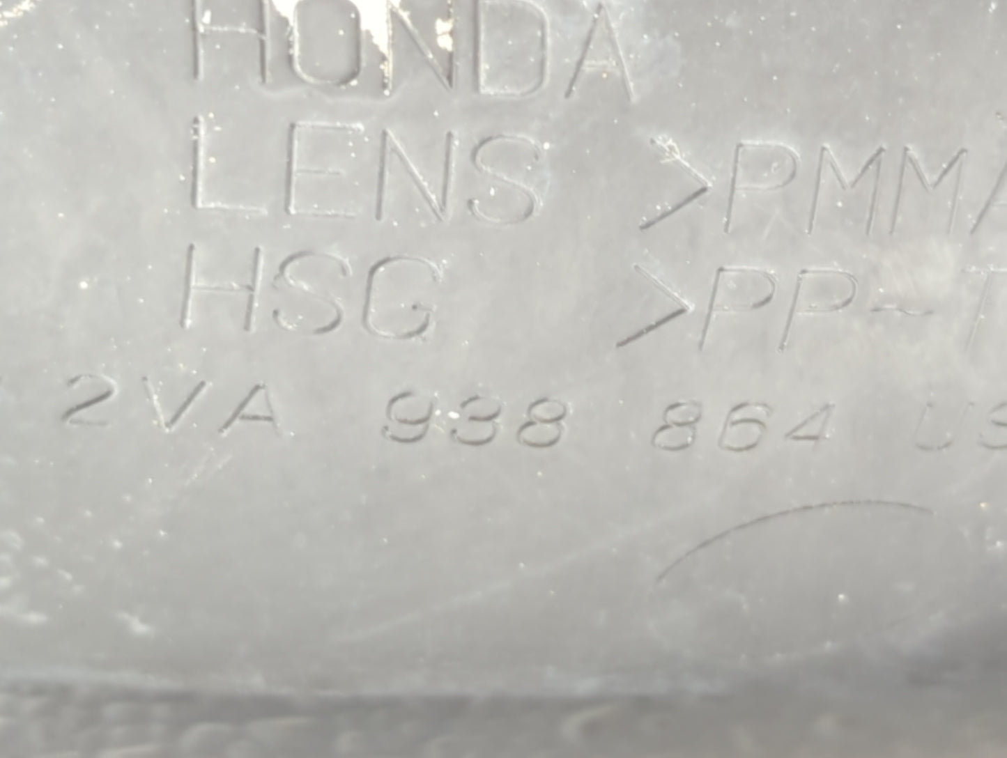 2000 Honda Accord Tail Light Assembly Driver Left OEM P/N:2VA 938 864 Fits OEM Used Auto Parts - Oemusedautoparts1.com