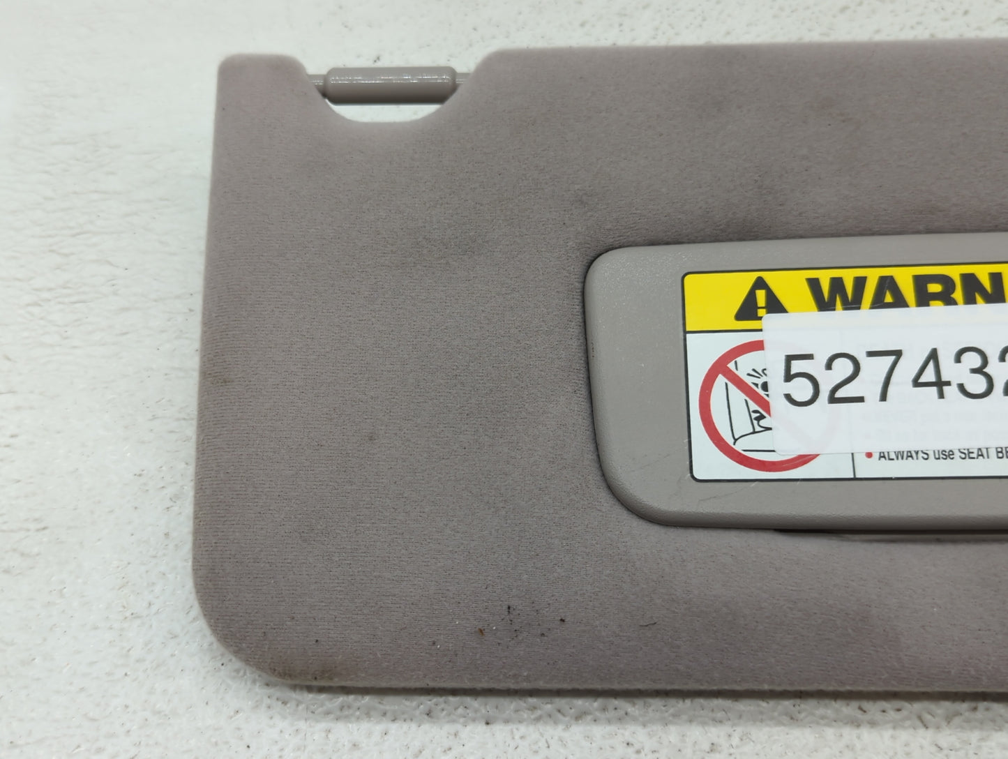 1998-2002 Honda Accord Sun Visor Shade Replacement Passenger Right Mirror Fits Fits 1998 1999 2000 2001 2002 OEM Used Auto P
