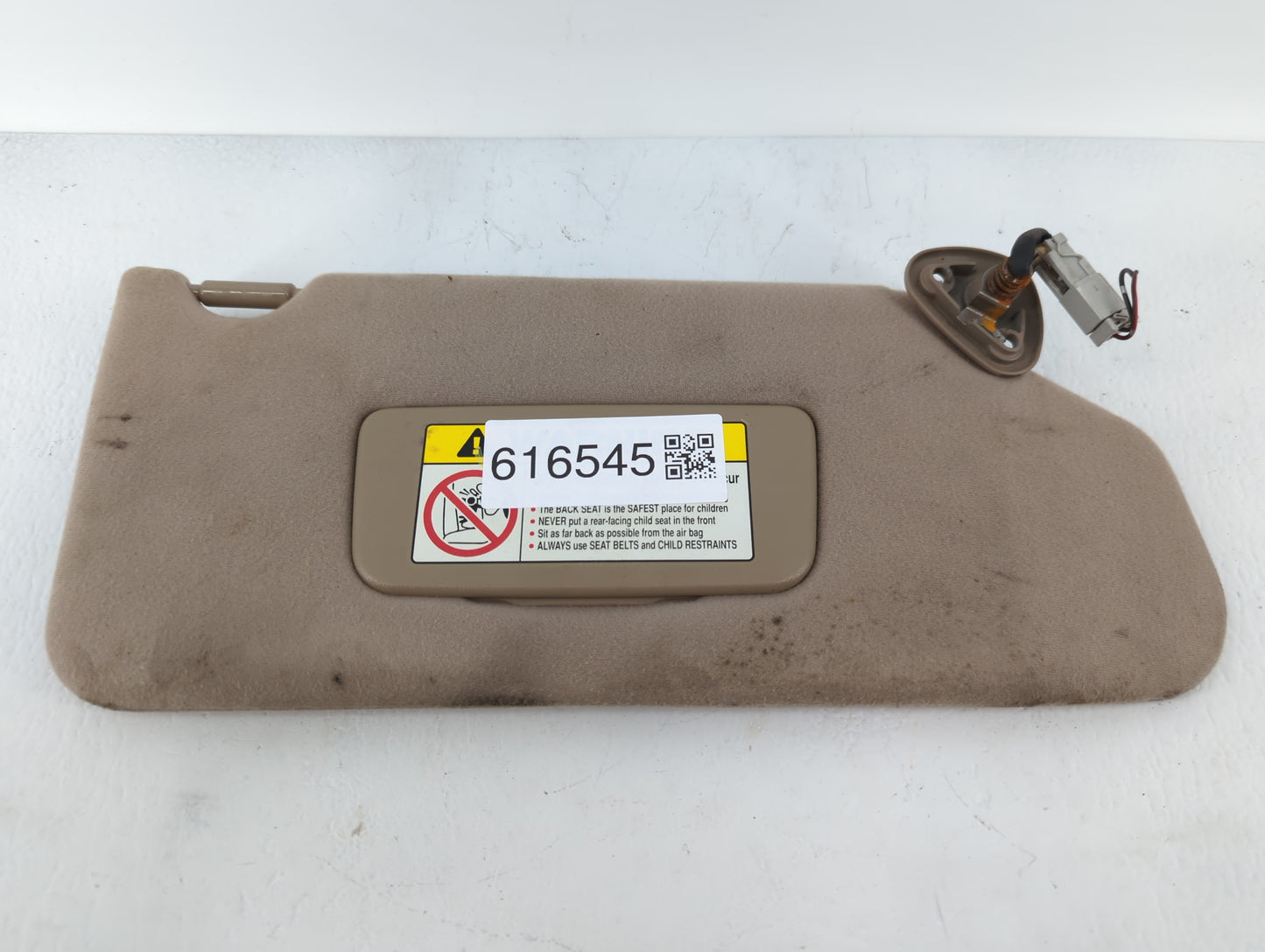1998-2002 Honda Accord Sun Visor Shade Replacement Passenger Right Mirror Fits Fits 1998 1999 2000 2001 2002 OEM Used Auto P